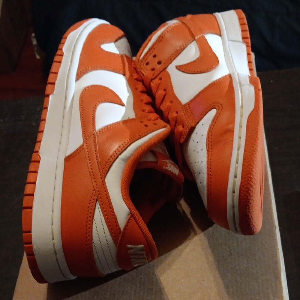 Nike Dunk Low Retro "Cosmic Clay" (2024) Mens 10.5 Womens 12 EUC - Picture 7 of 9